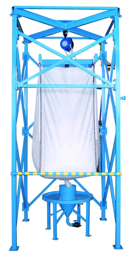 Support BIG-BAG avec palan à chaîne manuel