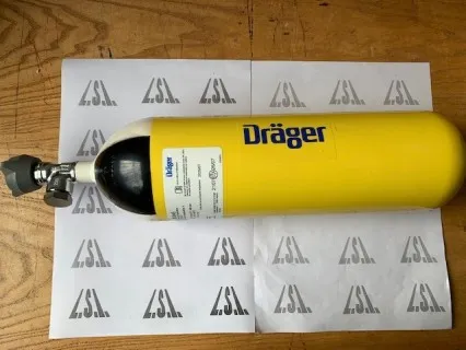 Bouteille d’air 6L/200 bar acier Dräger
