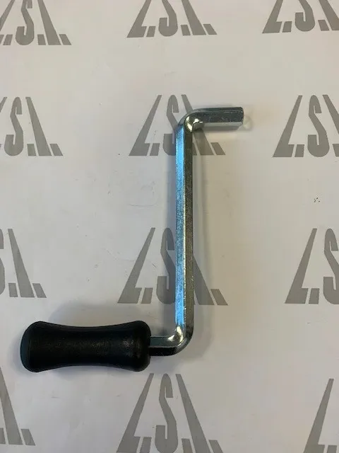 Manivelle pour fermeture exutoire de fumée à treuil Souchier